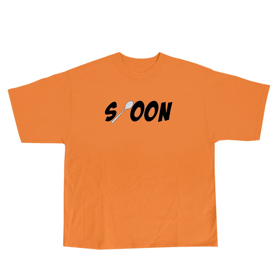 ORANGE “Comfort Colors” SPOON T-Shirt | lilspoonmerch